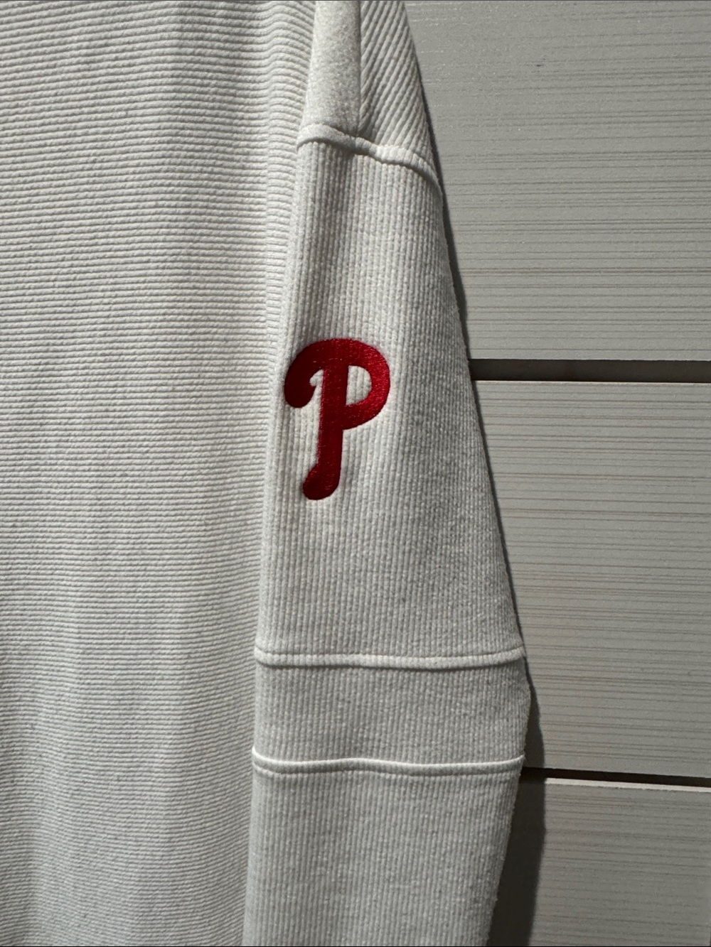 Phillies Asymmetrical Pullover - Picture 2 of 5